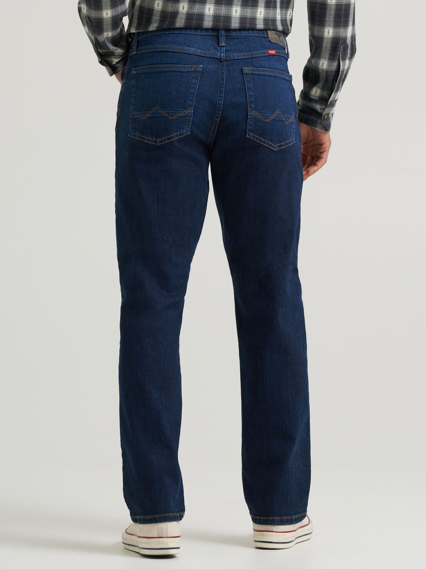 Мужские джинсы Wrangler Five Star Premium Straight Fit, цвет: Banks — фото 3
