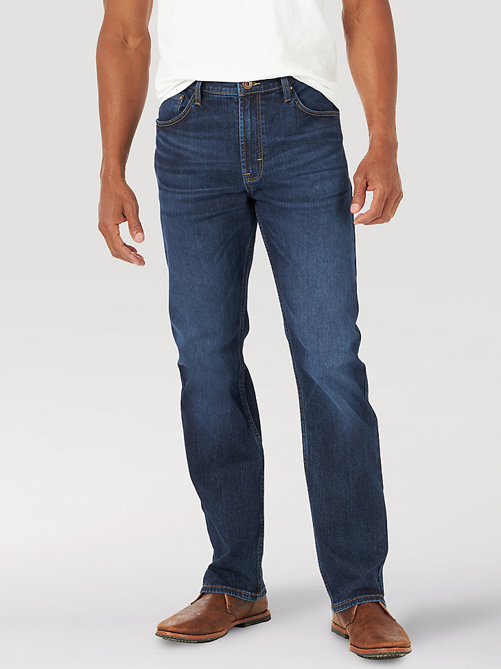 Arriba 119+ imagen mens wrangler straight fit jeans