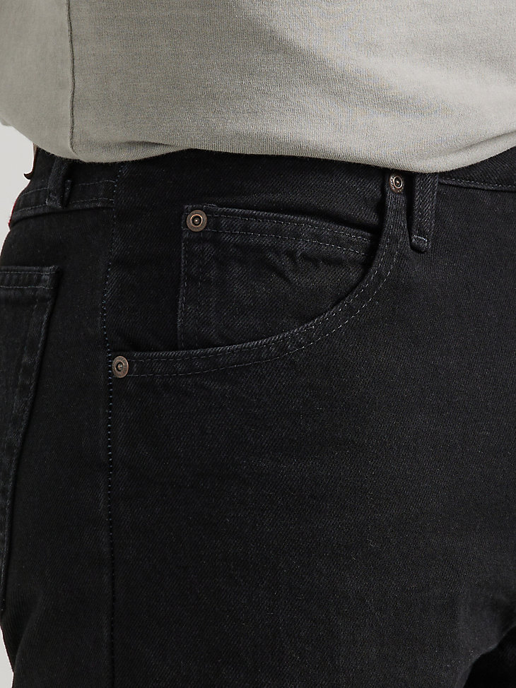 Wrangler® Five Star Premium Denim Regular Fit Jean in Coal Black alternative view 3