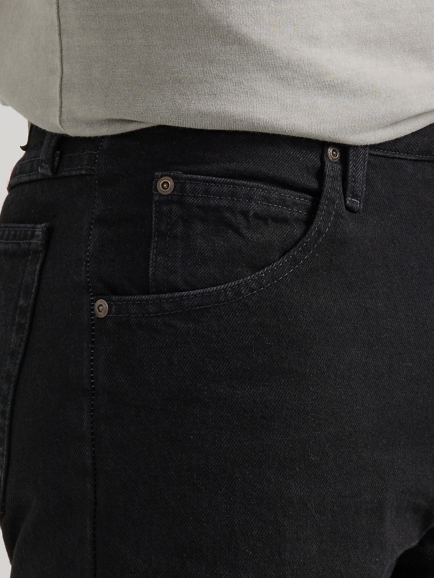 Wrangler® Five Star Premium Denim Regular Fit Jean in Coal Black alternative view 3