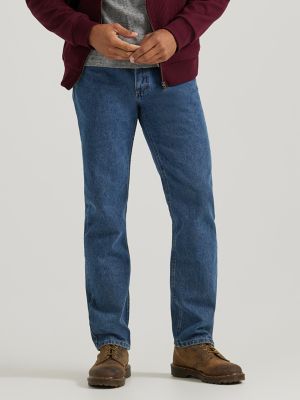 Wrangler® Five Star Premium Denim Regular Fit Jean in Lt Stonewash