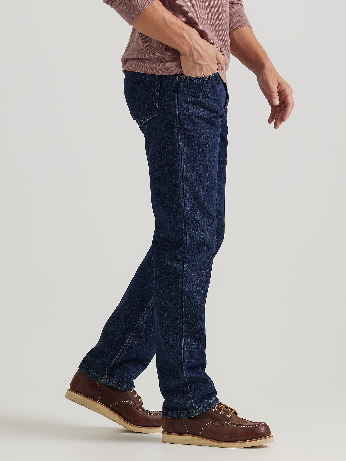 Wrangler® Five Star Premium Denim Regular Fit Jean in Midnight Rinse alternative view 3
