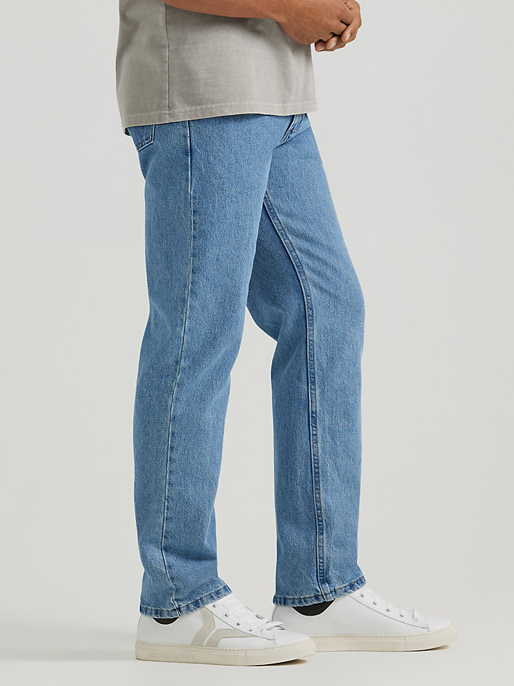 Wrangler® Five Star Premium Denim Regular Fit Jean in Lt Stonewash alternative view 3