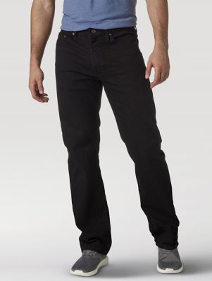 wrangler jeans for men black