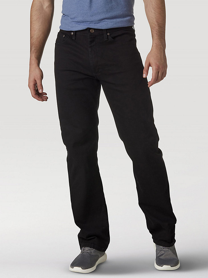 Wrangler® Five Star Premium Performance Series Regular Fit Jean in Black main view