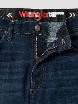 Wrangler Men's Performance Series Regular Fit Jean with Weather Anything 