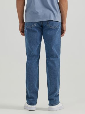 Wrangler® Five Star Premium Denim Flex For Comfort Regular Fit Jean in Dusk Blue