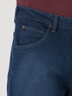 Wrangler&reg; Five Star Premium Denim Comfort Stretch Regular Fit Jean in Dark Indigo alternative view 4