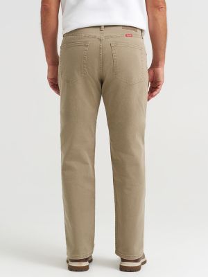Wrangler® Five Star Premium Denim Flex For Comfort Regular Fit Jean in Khaki