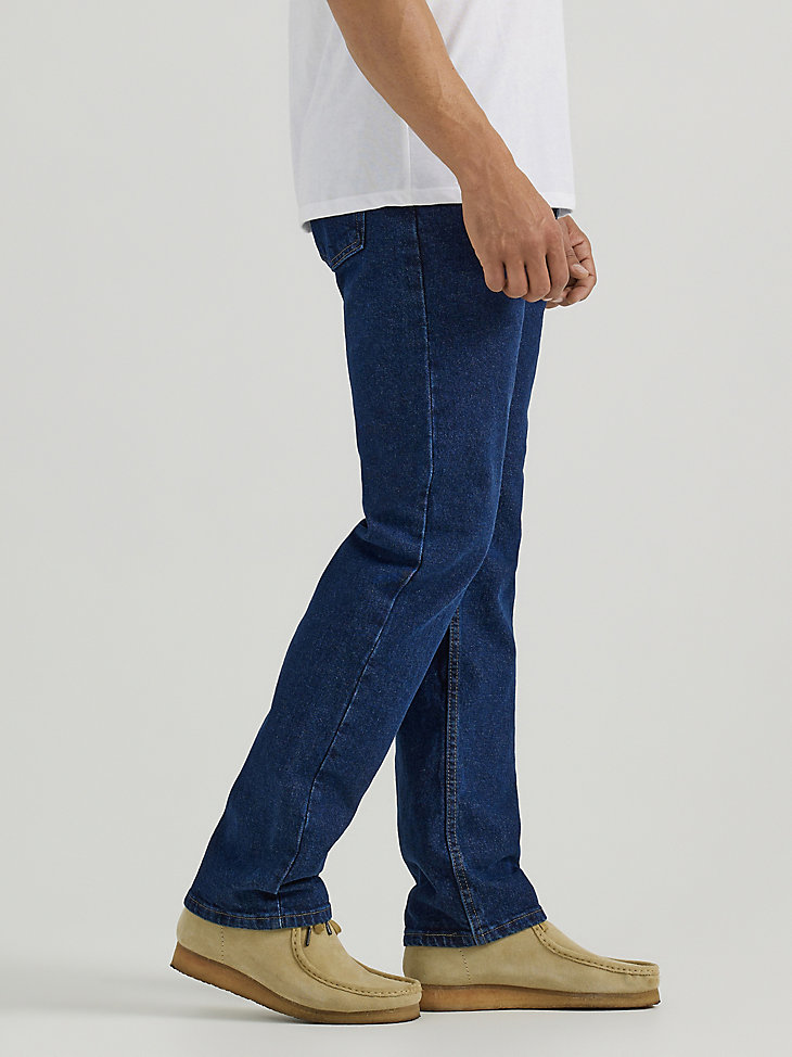 Wrangler® Five Star Premium Denim Flex For Comfort Regular Fit Jean in Midnight Flex alternative view 3