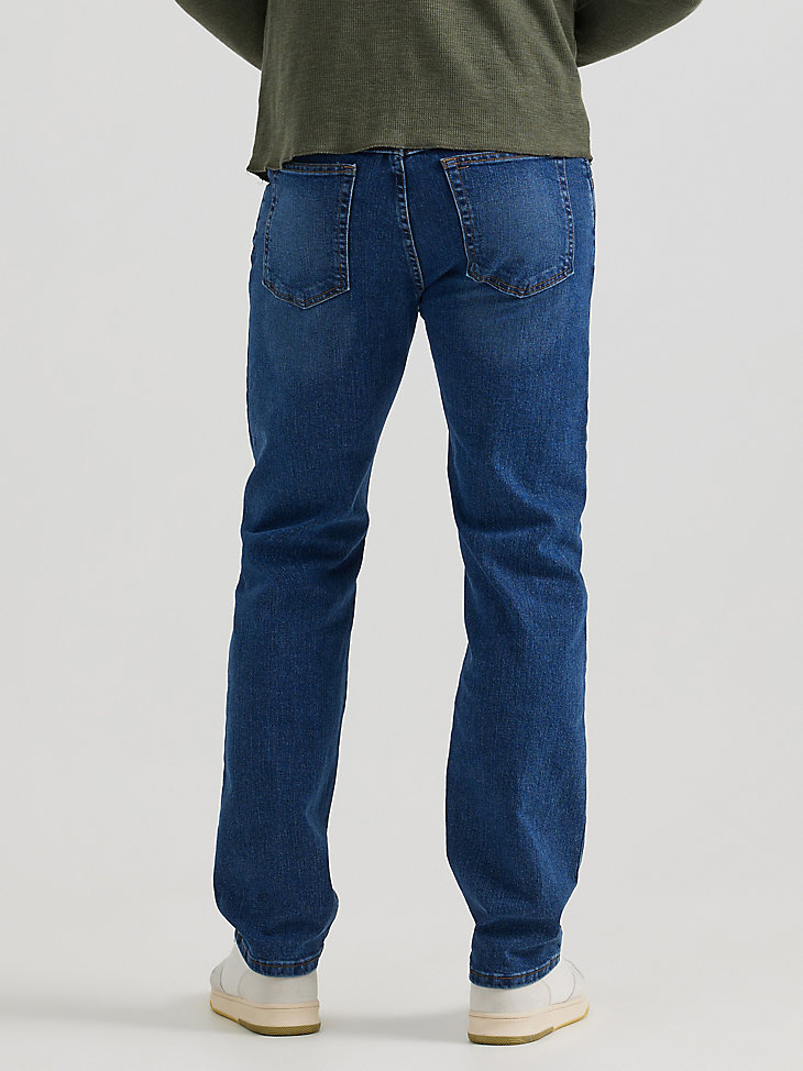 Wrangler® Five Star Premium Denim Flex For Comfort Regular Fit Jean in Dark Stonewash alternative view