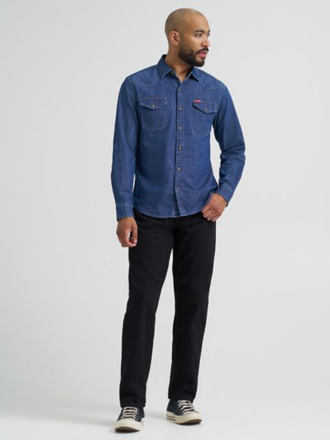 Мужские джинсы Wrangler Five Star Premium Denim Relaxed Fit Jean