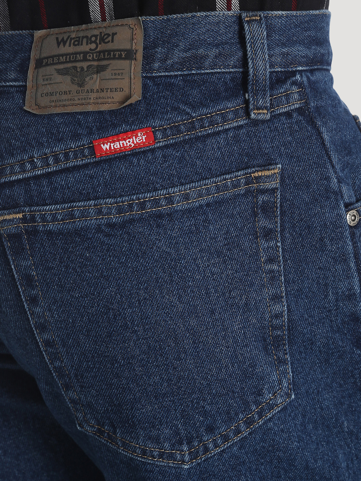 Wrangler® Five Star Premium Denim Relaxed Fit Jean