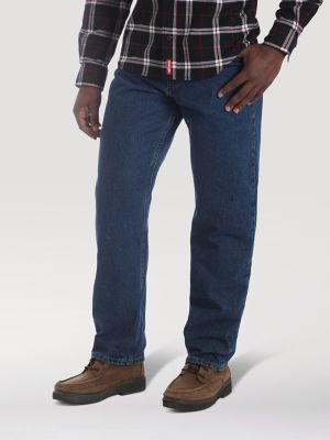 wrangler relaxed fit jeans with flex