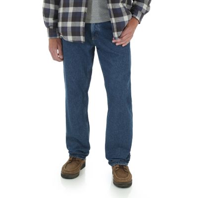 wrangler cowboy cut flannel lined jeans