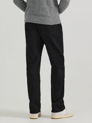 Wrangler® Five Star Premium Denim Flex for Comfort Relaxed Fit Jean in Coal Black