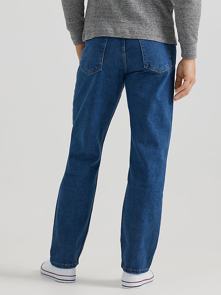 Wrangler® Five Star Premium Denim Flex for Comfort Relaxed Fit Jean in Stone alternative view