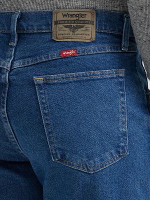 Wrangler Men's and Big Men's Relaxed Fit Jeans with Flex 