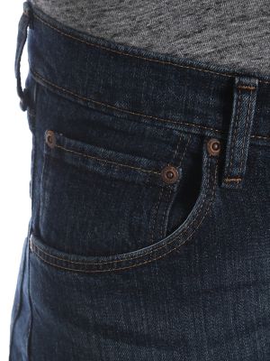 Five Star Comfort Stretch Relaxed Fit Jean:Dark Denim:42:32 alternative view 5