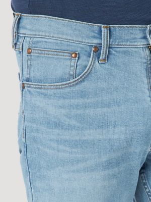 wrangler men's flex relaxed fit bootcut jean