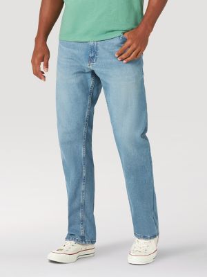 wrangler men's flex relaxed fit bootcut jean