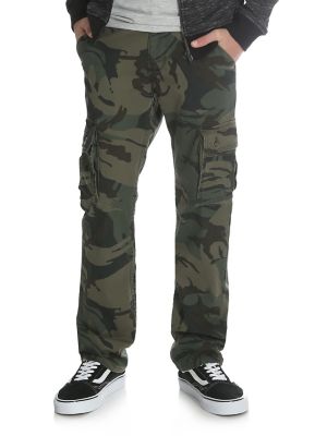 wrangler mens camo cargo pants