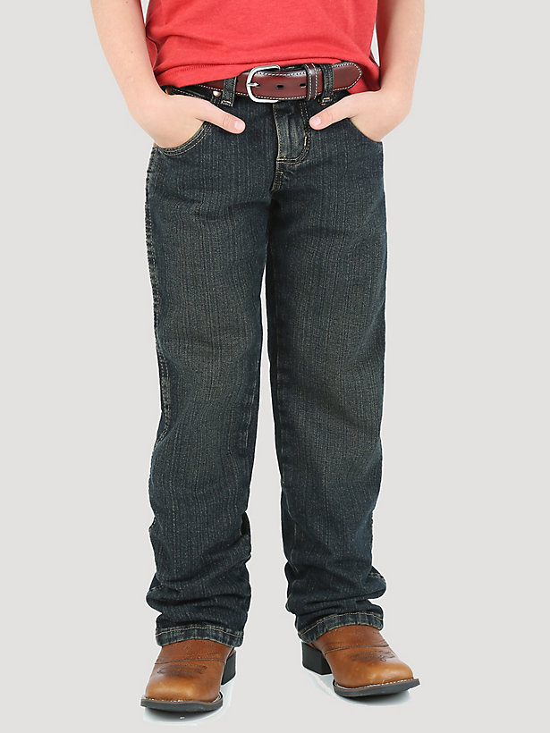 Boy’s Wrangler Retro® Straight Leg Jeans (8-20) in Rolling River