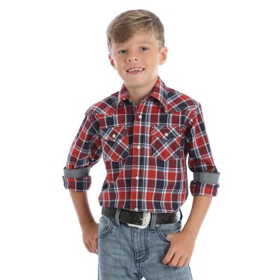 kids wrangler shirts