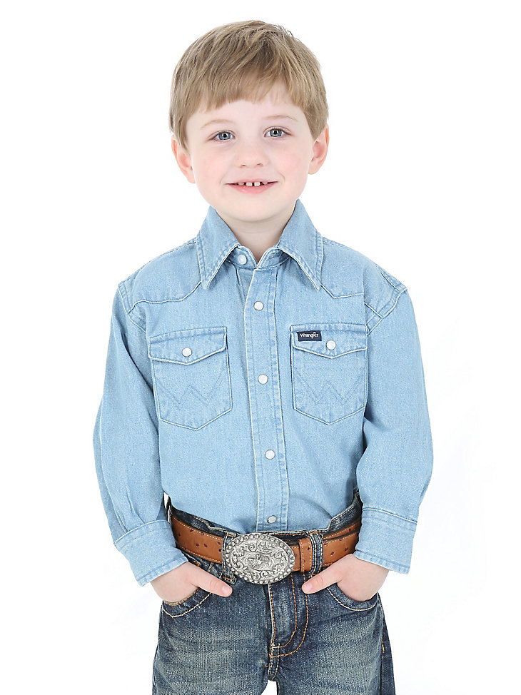Boy's Cowboy Cut® Western Snap Shirt