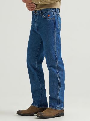 Wrangler&reg; FR Flame Resistant Original Fit Jean in Stonewash