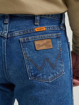 Wrangler® FR Flame Resistant Original Fit Jean in Stonewash alternative view 4