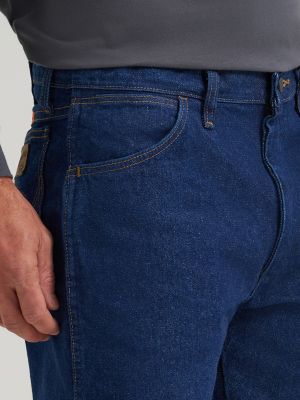 Wrangler&reg; FR Flame Resistant Original Fit Jean in PREWASH alternative view 6