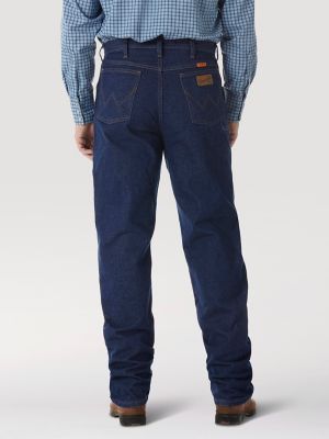 Wrangler Men's Flame Resistant Jeans Original Fit - Denim - Size 4034