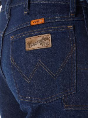 Wrangler® FR Flame Resistant Relaxed Fit Jean in PREWASH alternative view 5