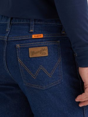 Wrangler&reg; FR Flame Resistant Slim Fit Jean in Prewash