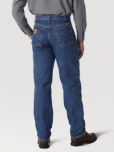Wrangler Riggs Workwear Men's Fr Flame Resistant Relaxed Fit Jean 