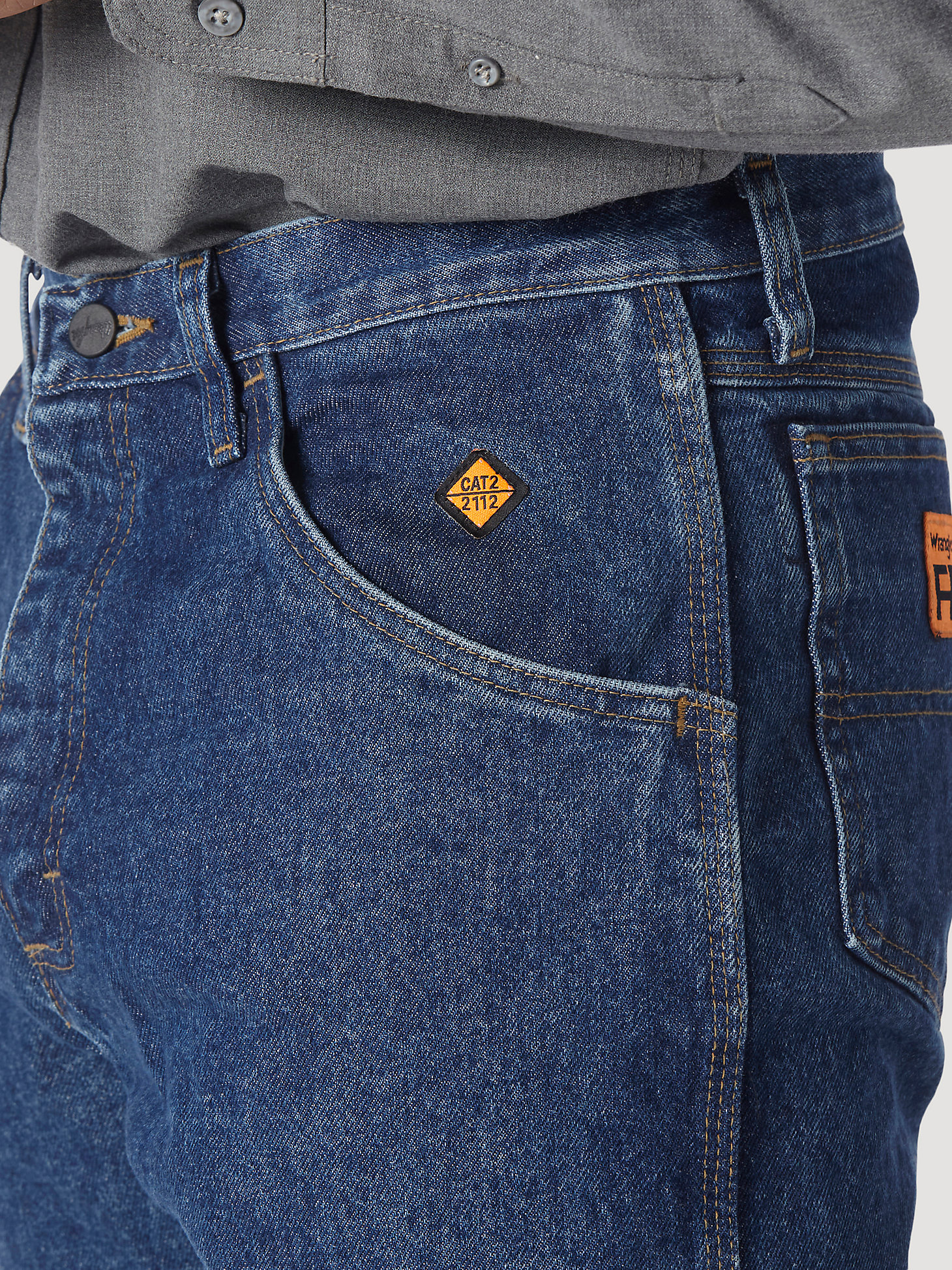 Wrangler® RIGGS Workwear® FR Flame Resistant Relaxed Fit Jean in FLAME RESISTANT alternative view 6