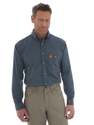 mens long sleeve denim work shirts