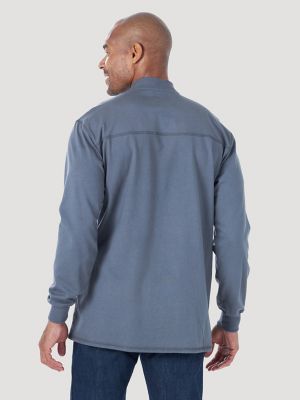 Wrangler® RIGGS Workwear® FR Flame Resistant Long Sleeve Lightweight Henley in Castle Rock