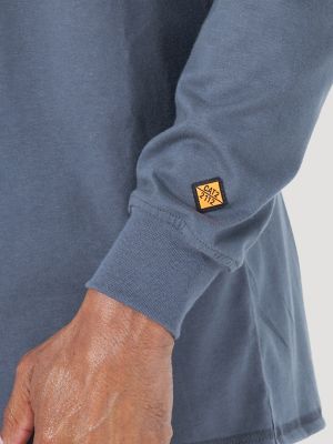 Wrangler® RIGGS Workwear® FR Flame Resistant Long Sleeve Lightweight Henley in Castle Rock