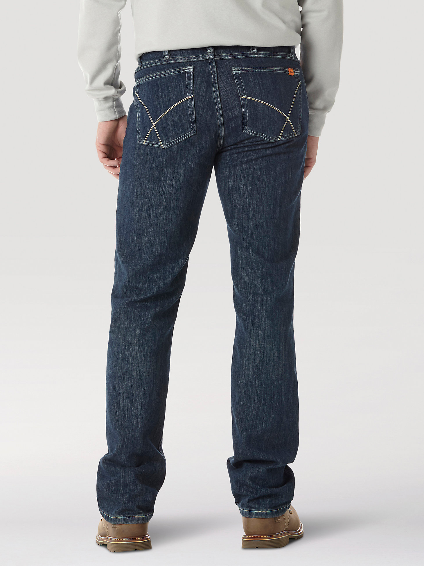 Men's Wrangler® 20X® FR Flame Resistant Boot Jean in WD Wash alternative view 1