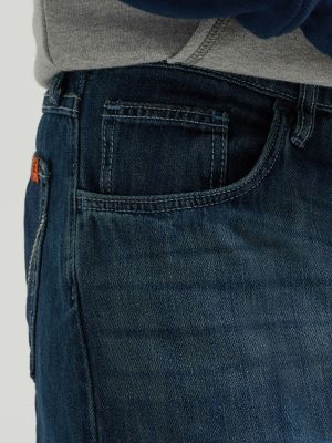 Men's Wrangler® 20X® FR Flame Resistant Boot Jean in WD Wash alternative view 6