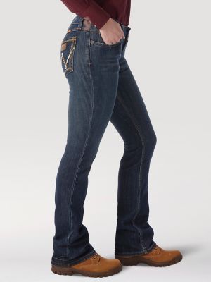 The Wrangler Retro® Premium Jean: Women's High Rise Trumpet Flare in Paige