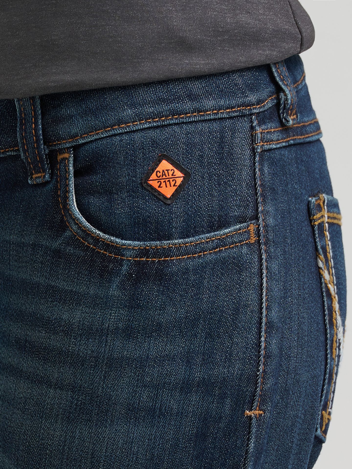 Женские джинсы Wrangler FR Flame-Resistant Retro® Mae Bootcut Work, цвет: Bakersville — фото 6
