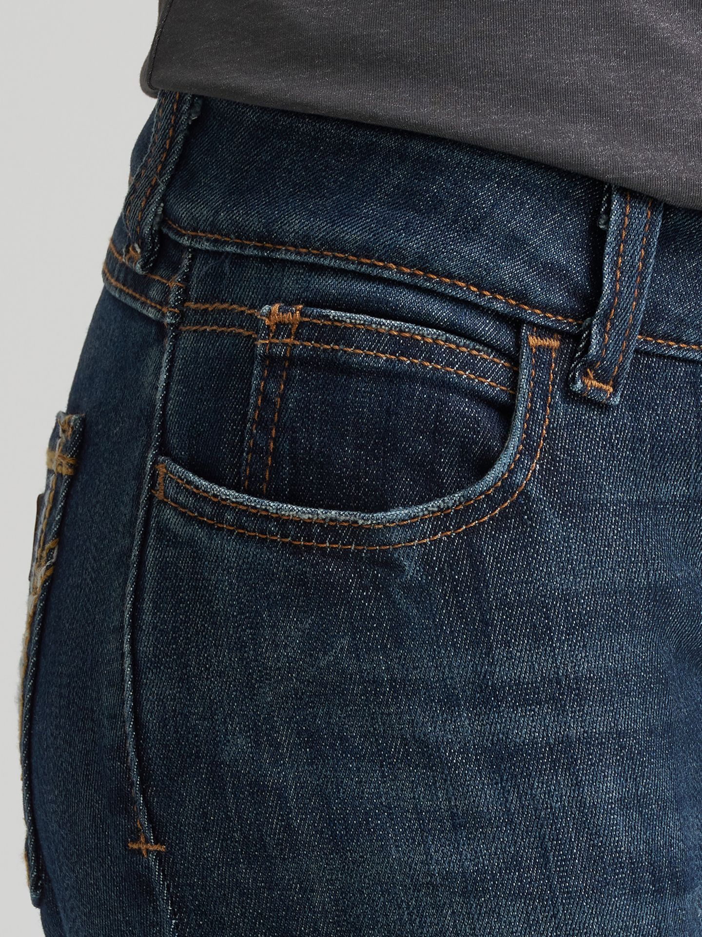 Женские джинсы Wrangler FR Flame-Resistant Retro® Mae Bootcut Work, цвет: Bakersville — фото 4