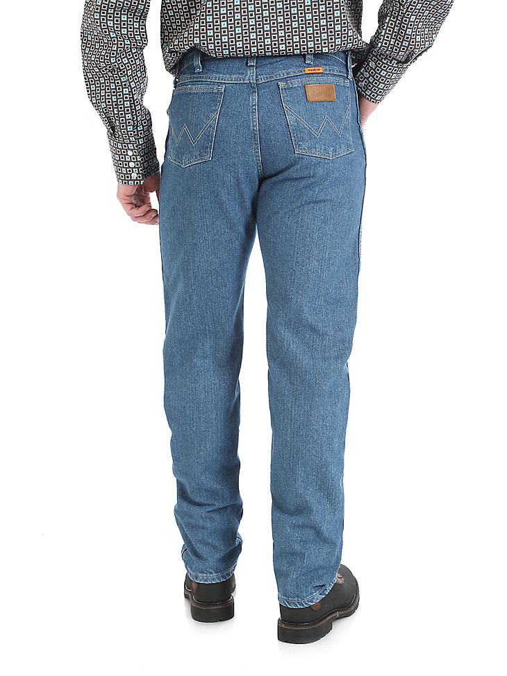 Men's Wrangler® FR Cool Vantage Flame Resistant Regular Fit Jean in True Blue alternative view 2