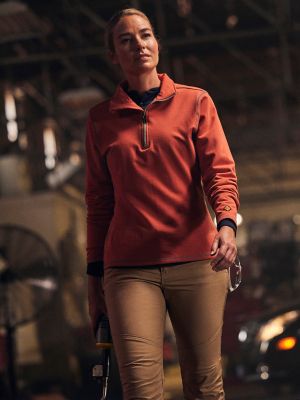 Women's Wrangler® Flame Resistant Long Sleeve Quarter-Zip Pullover