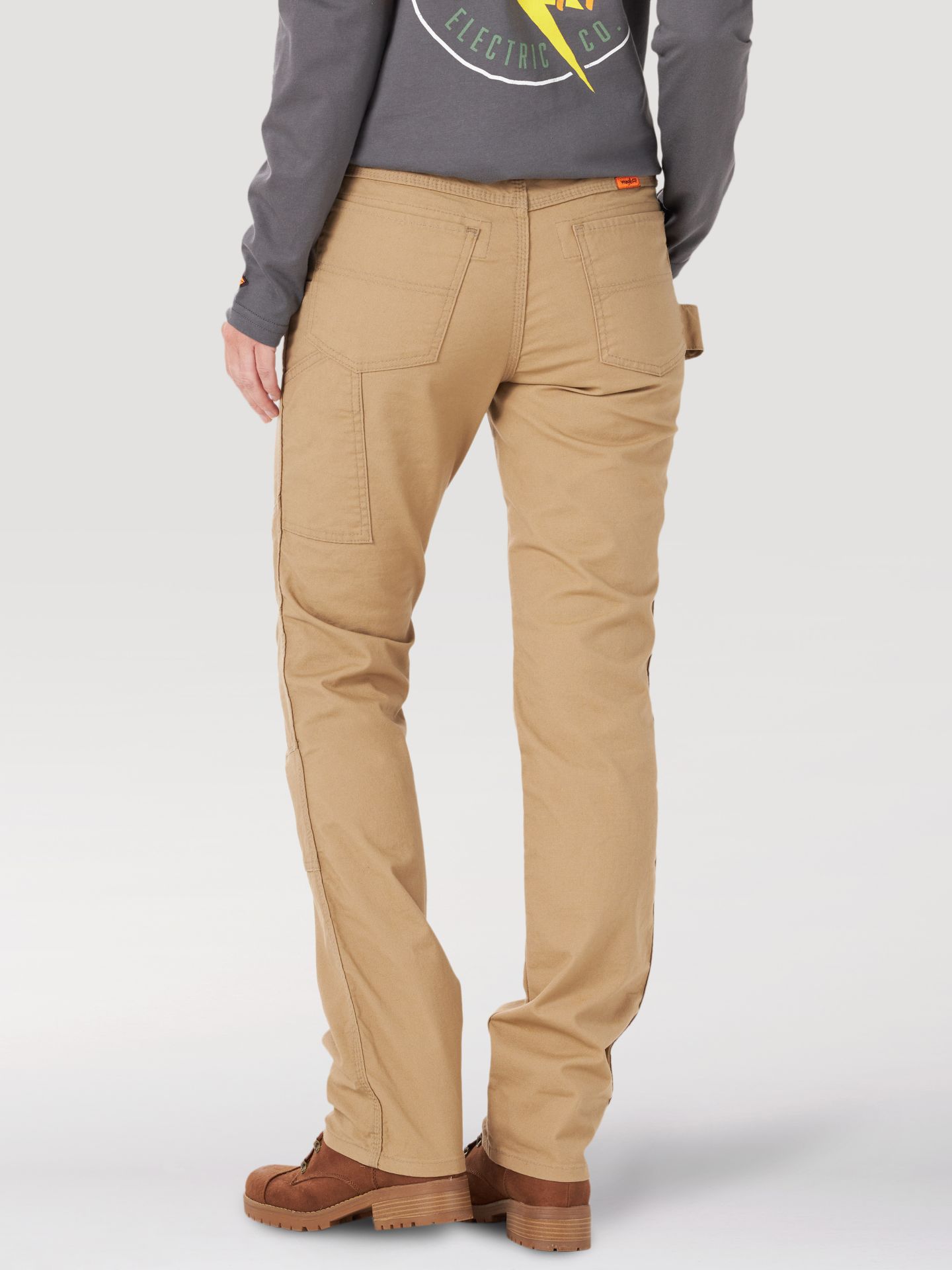 Женские брюки Wrangler FR Flame-Resistant Utility, цвет: Золотой хаки — фото 2