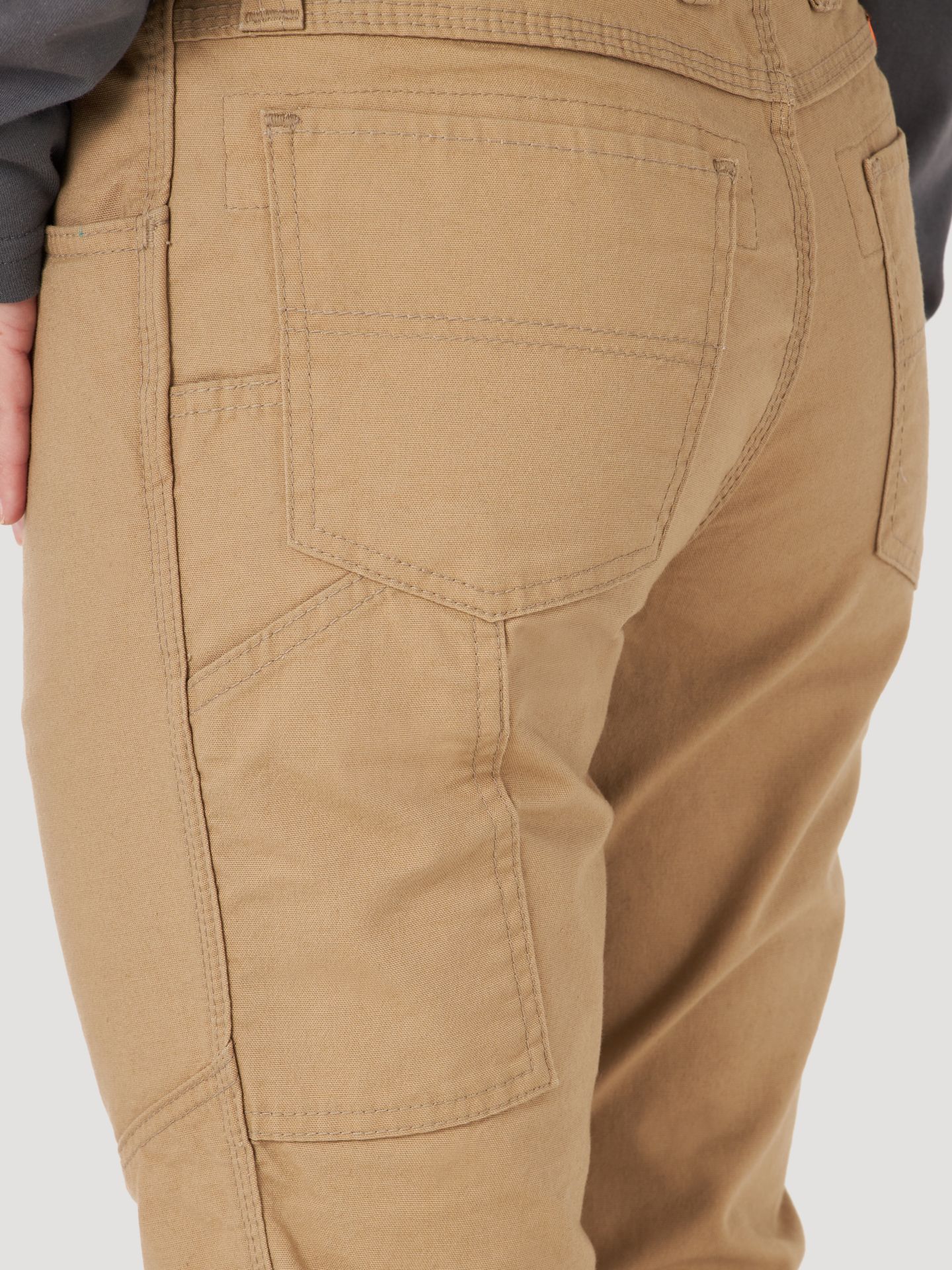 Женские брюки Wrangler FR Flame-Resistant Utility, цвет: Золотой хаки — фото 4