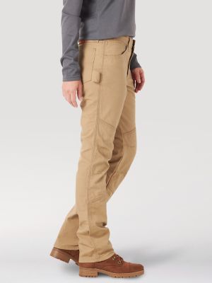 Women's Wrangler® FR Flame Resistant Utility Pant in Golden Khaki